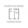 Floor plan for 3 beds, 1 bath